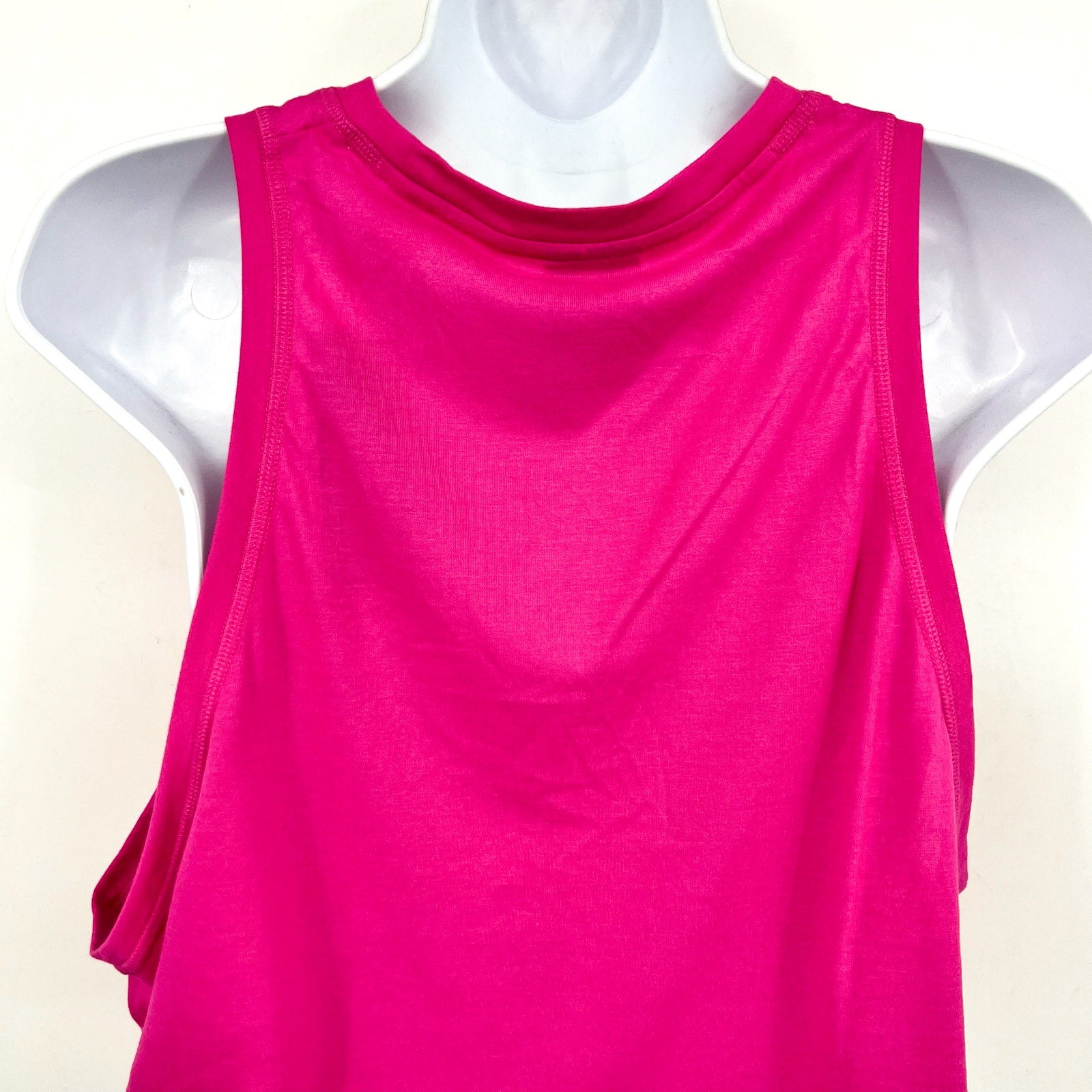 ADIDAS Womens Train Essentials Boxy Workout Tank Top Small Pink NWT