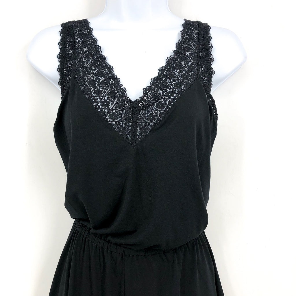 COSABELLA Women's Giulia Modal Sleep Romper Small Black Sleeveless NWT
