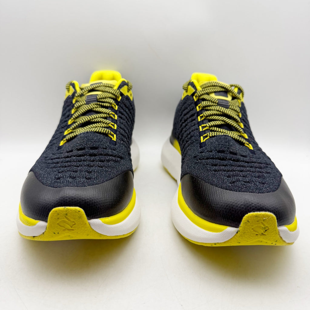 Rabbit Mens Dream Chaser Running Shoes US 11 Black Yellow Athletic Sneakers NIB