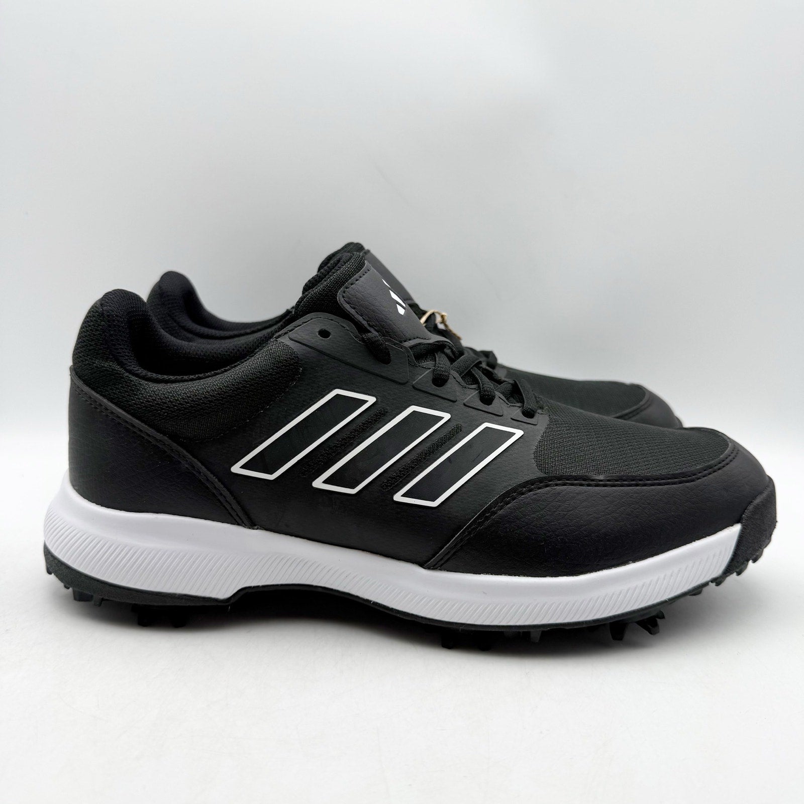 Adidas Mens Tech Response 3.0 Golf Shoes Size 14 Black GV6890 Athletic NWOB