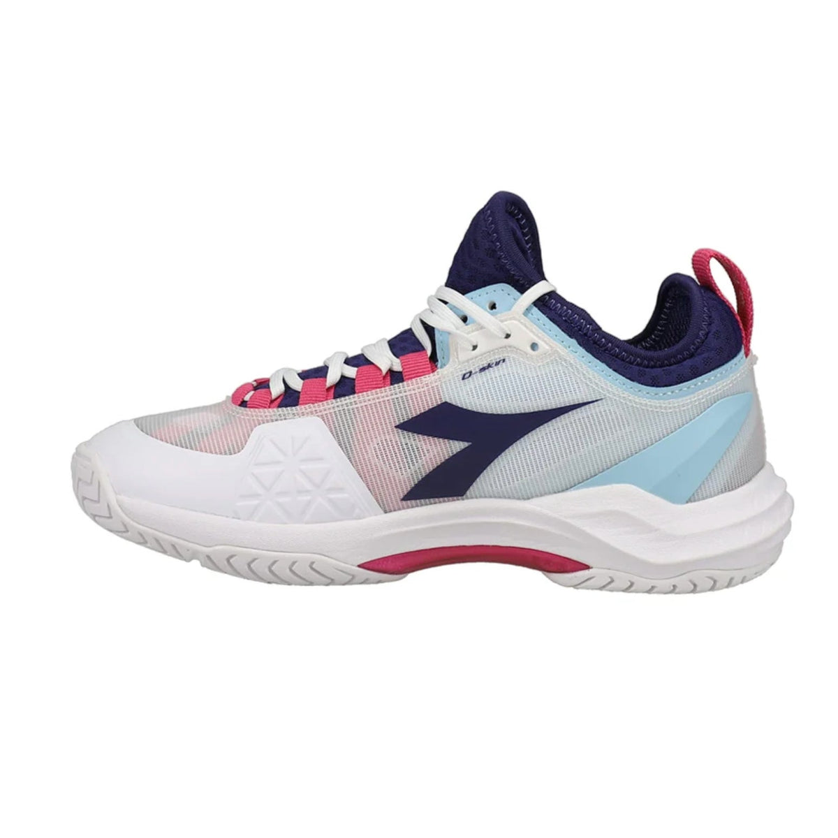 Diadora Womens Speed Blushield Fly 4+ AG Athletic Shoes US 9.5 White Tennis NWT