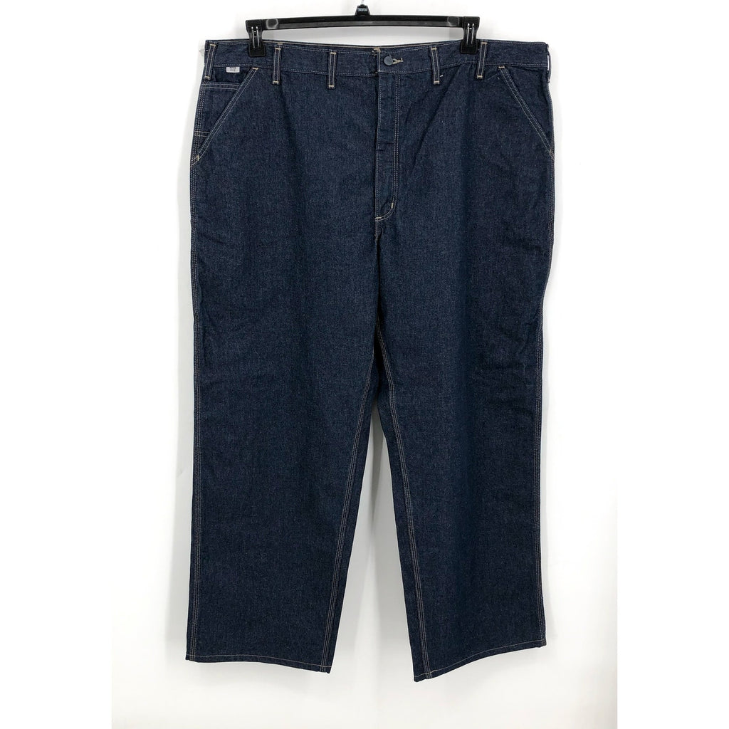 CARHARTT Flame-Resistant Signature Denim Dungarees 48x34 Blue Jeans FR13 NWOT