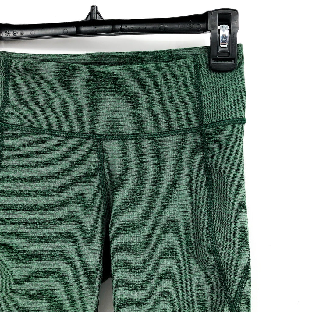 OUTDOOR VOICES Women's Double Time Biker Shorts XS Green 10" Inseam NWT