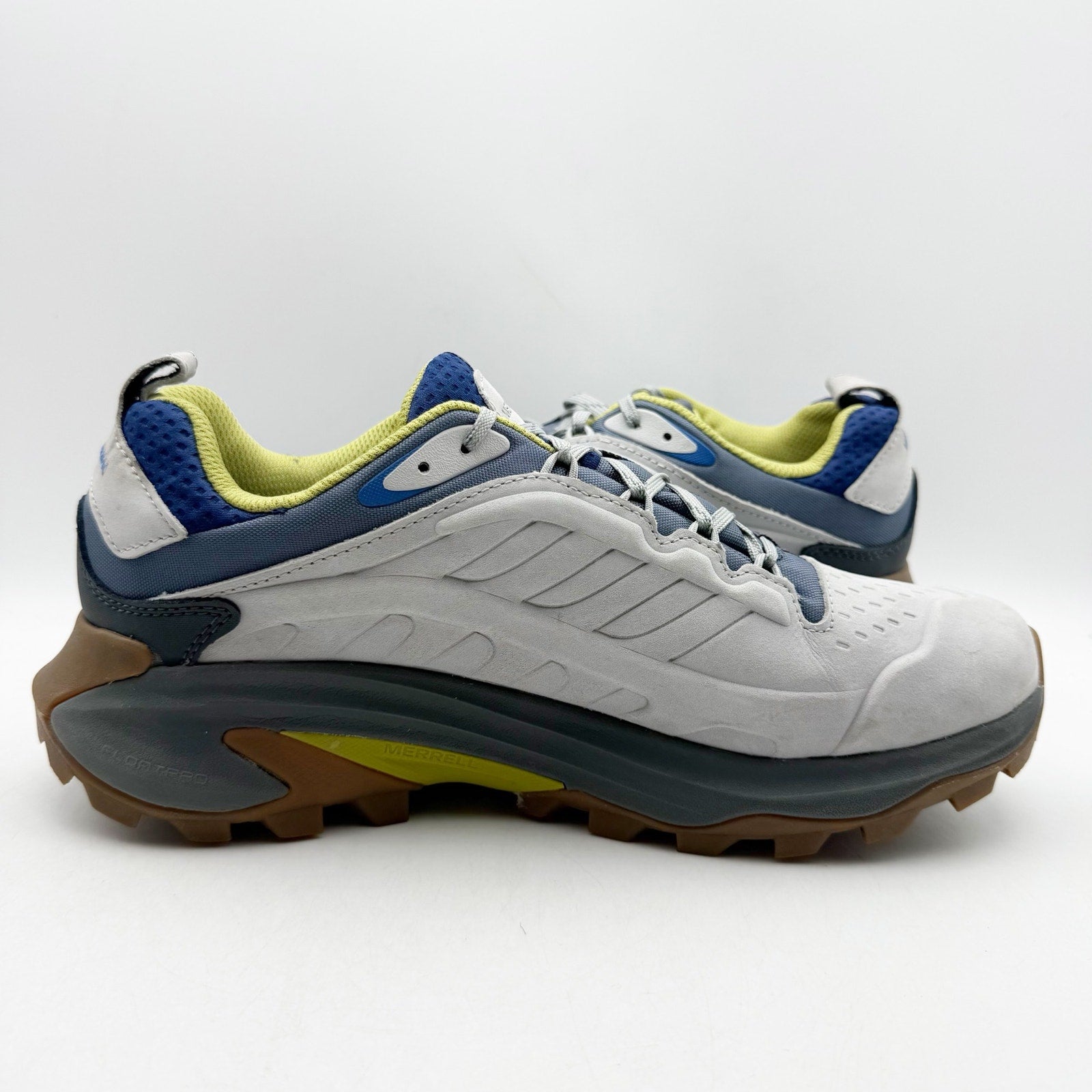 Merrell Mens Moab Speed 2 Hiking Shoes US 9.5 M Grey Athletic Waterproof NWOB