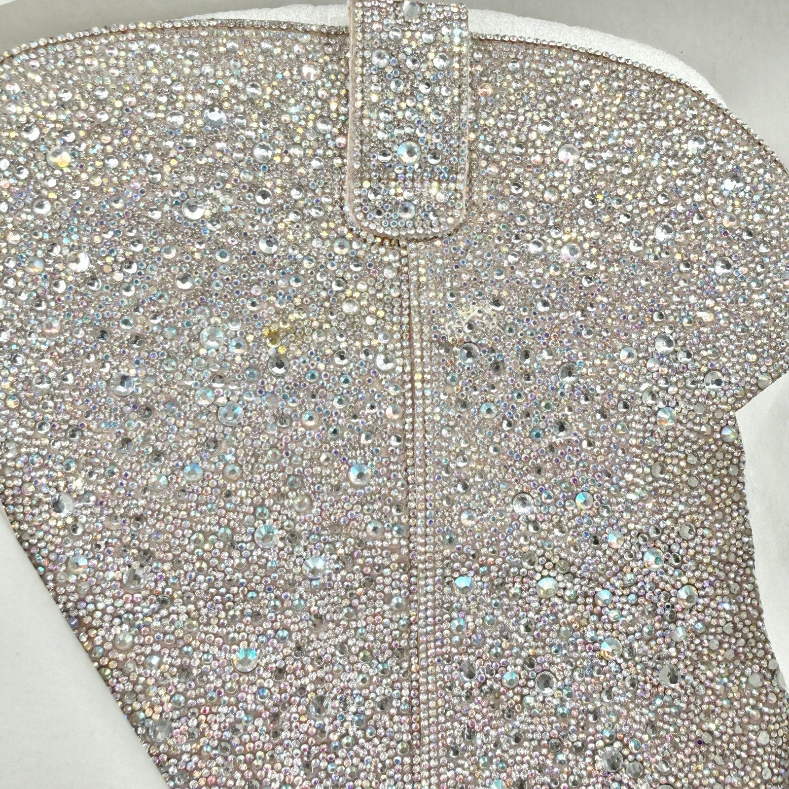 Betsey Johnson Womens Rodeo Over the Knee Boot US 11 Multicolor Rhinestone NWOB
