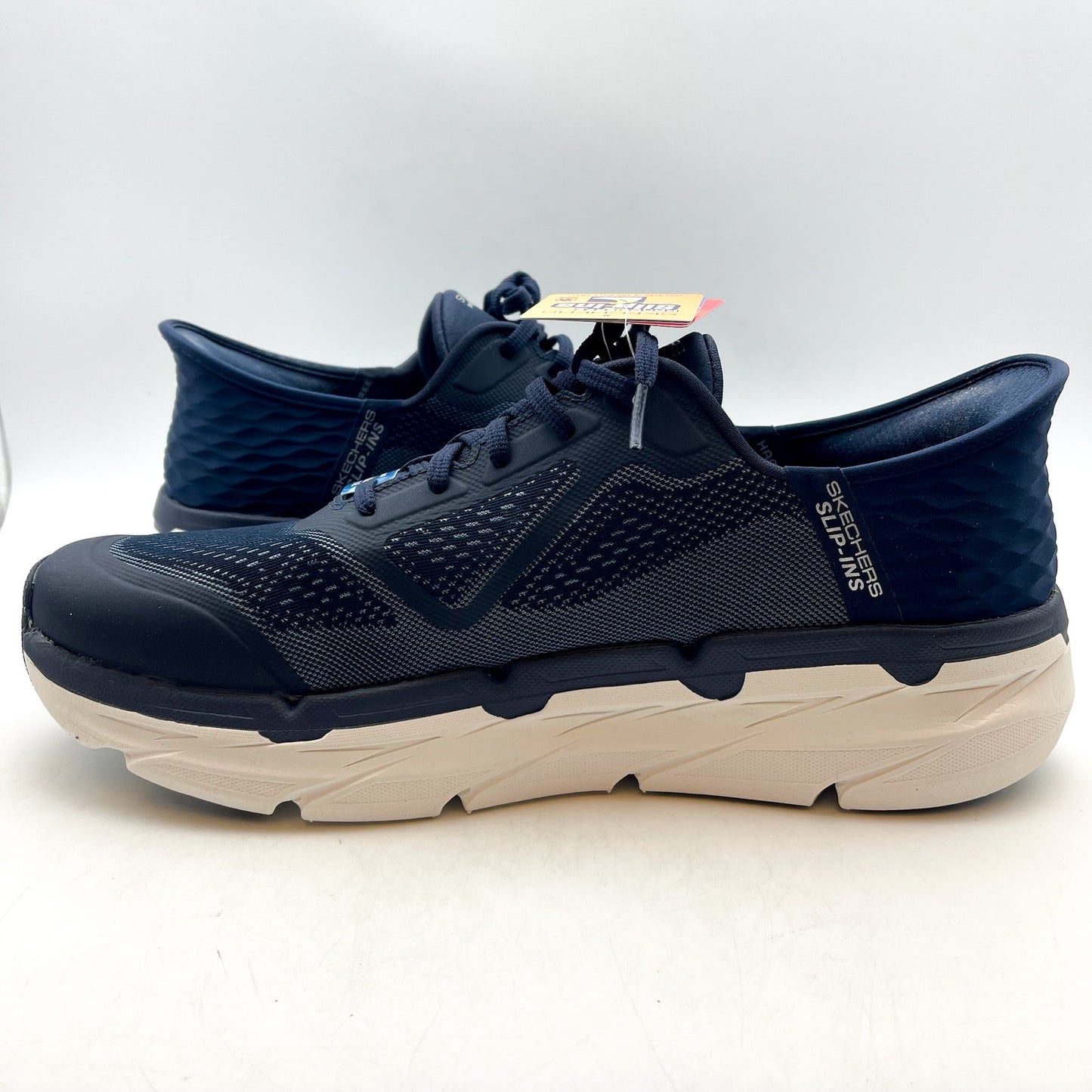 Skechers Mens Max Cushioning Premier Slip-In Sneakers US 13 XWide Blue NWOB