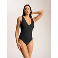 COMMANDO Women's Butter Luxe Deep V Bodysuit Small Black Sleeveless NWT