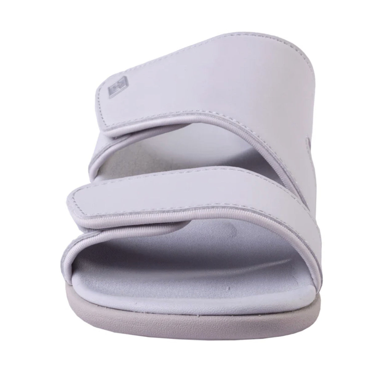 Spenco Womens KHOLO NUEVO Comfort Slide Sandals Size 7.5 WIDE Glacier Grey NWT