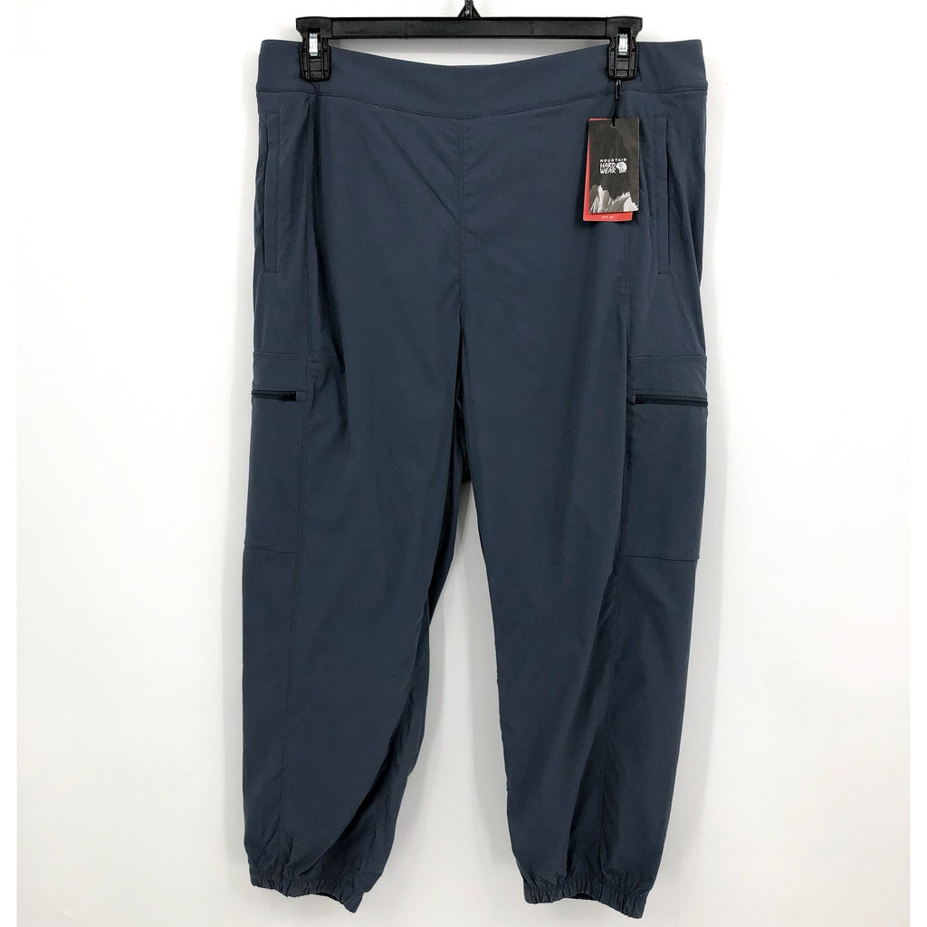 MOUNTAIN HARDWEAR Women's Dynama Utility Joggers XL Moon Blue Pants NWT