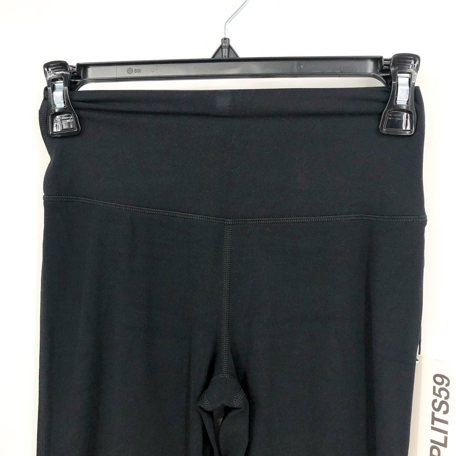 SPLITS59 Women's Raquel High Waist Flared Legging Small Black Elastic Waist NWT