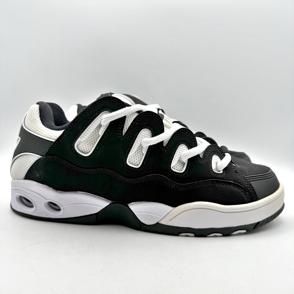 Osiris Mens D3 OG Sneakers US 12 EU 47 Black White EUC