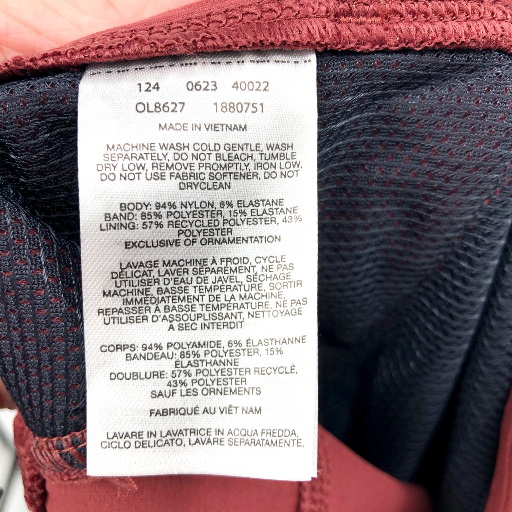 MOUNTAIN HARDWEAR Women's Dynama 2 Capri Pants XL Brick Red Pluot Hiking NWT