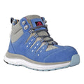 Moxie Trades Womens Trisha Work Boots US 5 EU 36 Blue Suede SR Composite Toe NIB