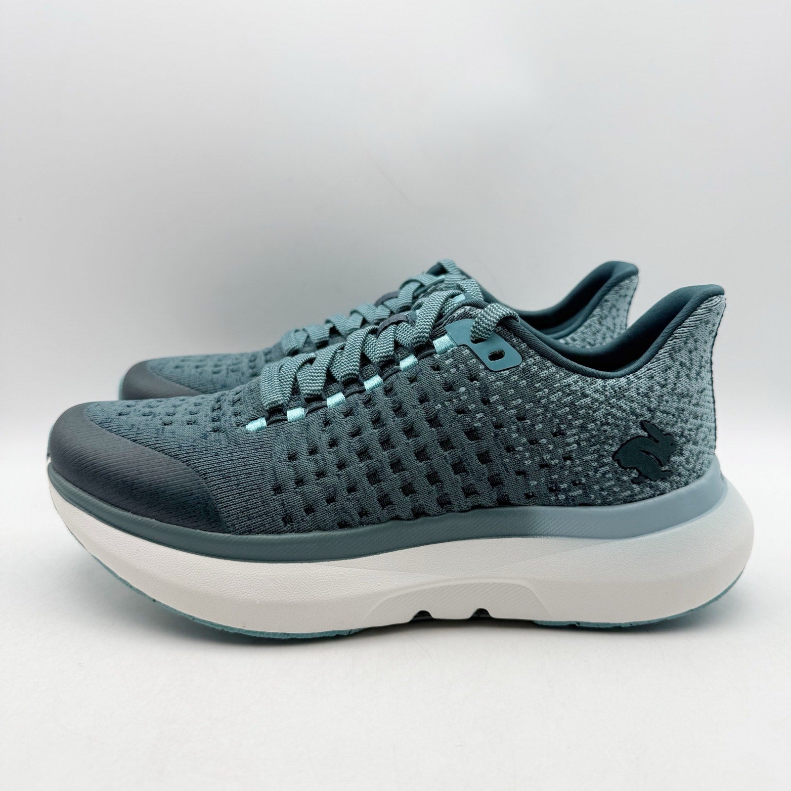 Rabbit Womens Dream Chaser Running Shoes US 7.5 Blue Green Balsam Athletic NIB