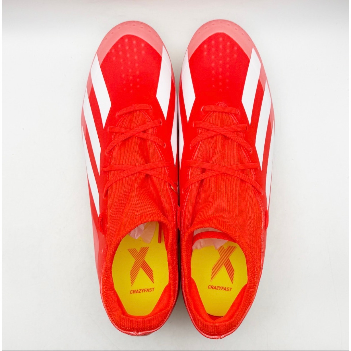 Adidas Mens X Crazyfast League FG Soccer Cleats Size 12 Solar Red IE2377 NWOB