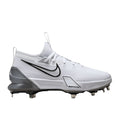Nike Mens Force Zoom Trout 9 Elite Metal Baseball Cleat Size 7 White FB2906 NWOB