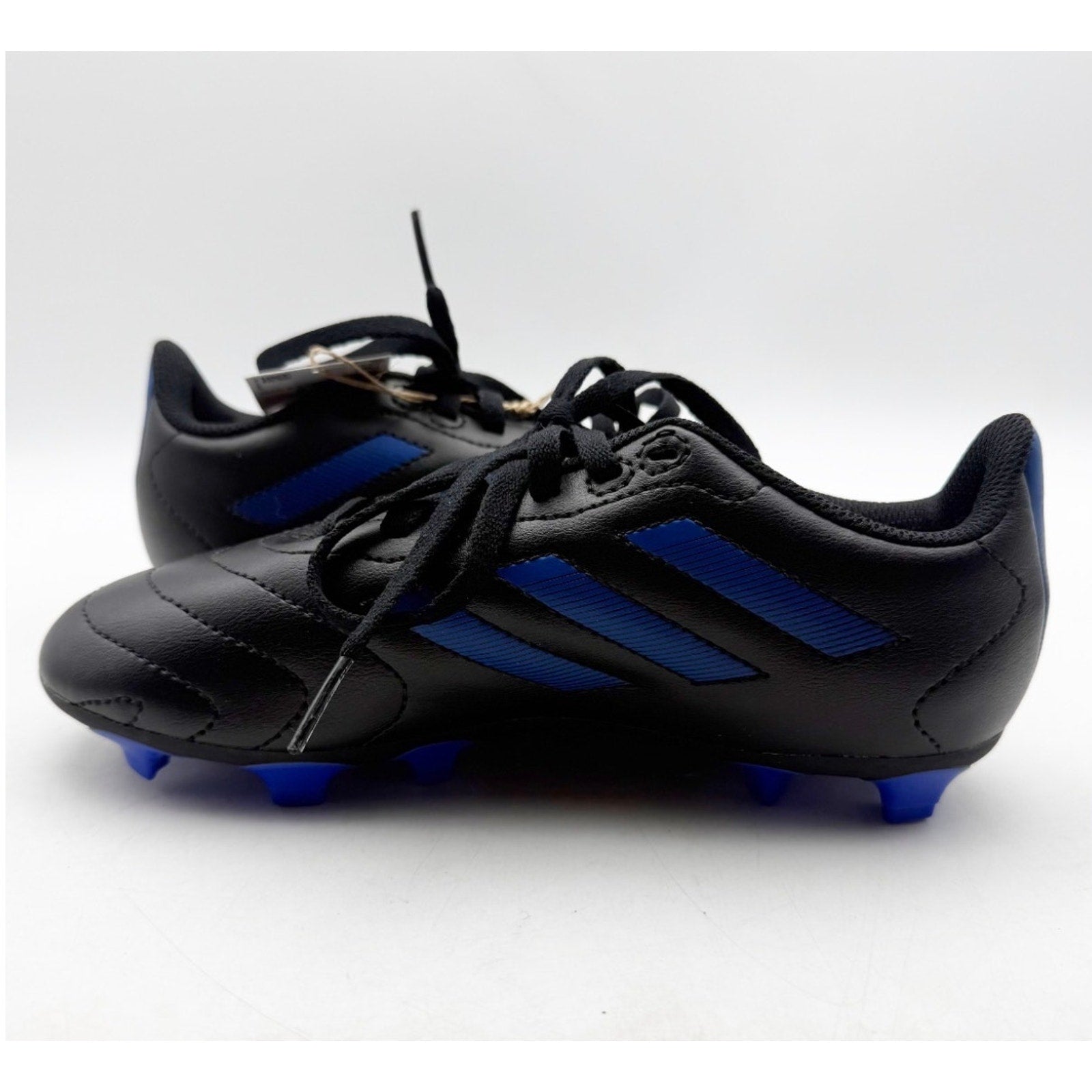 Adidas Youth Goletto VIII Firm Ground Soccer Cleats Size 5 Black Blue NWOB