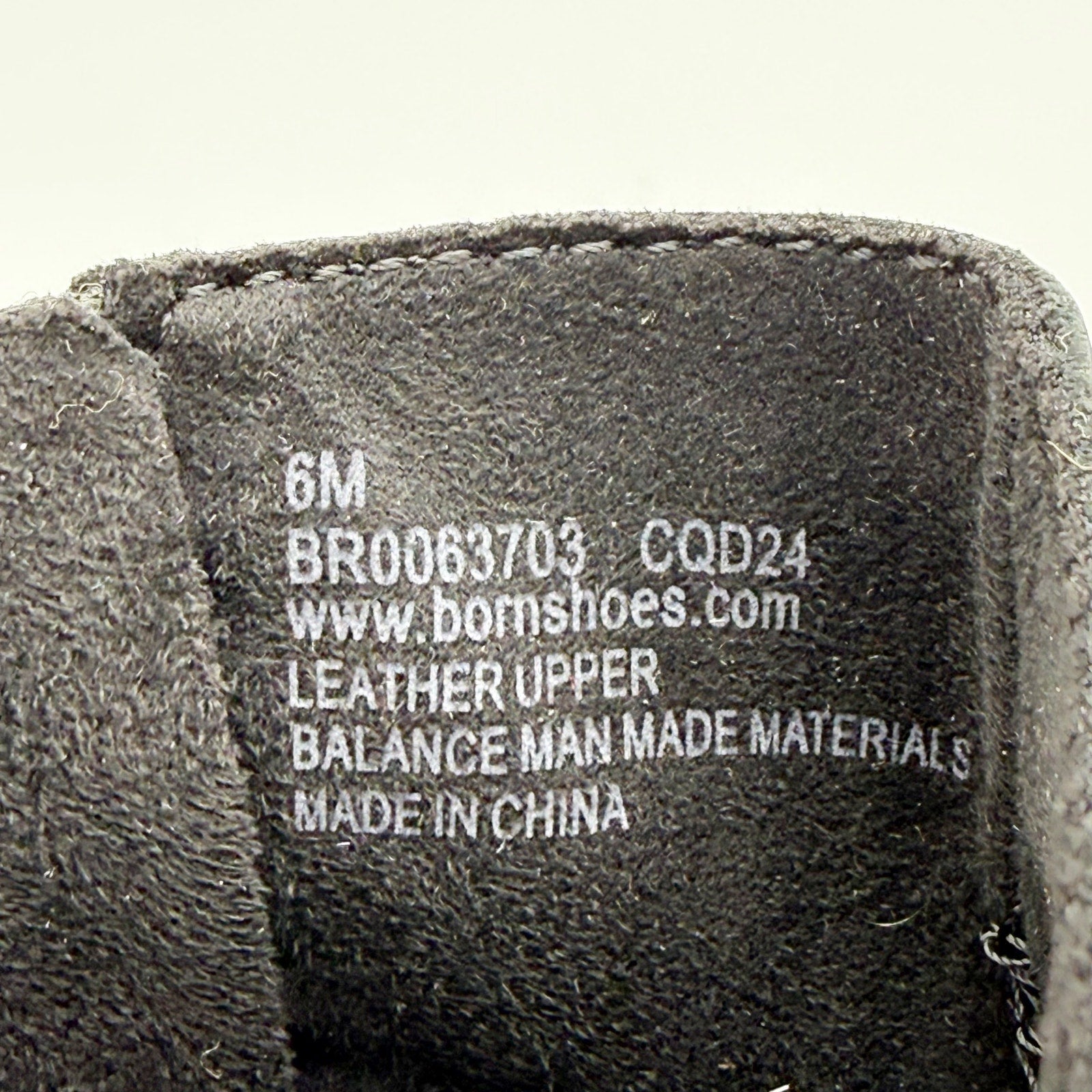 Born Womens Mayne Mid Calf Boots US 6 M EU 36.5 Black Leather Combat Buckle NIB