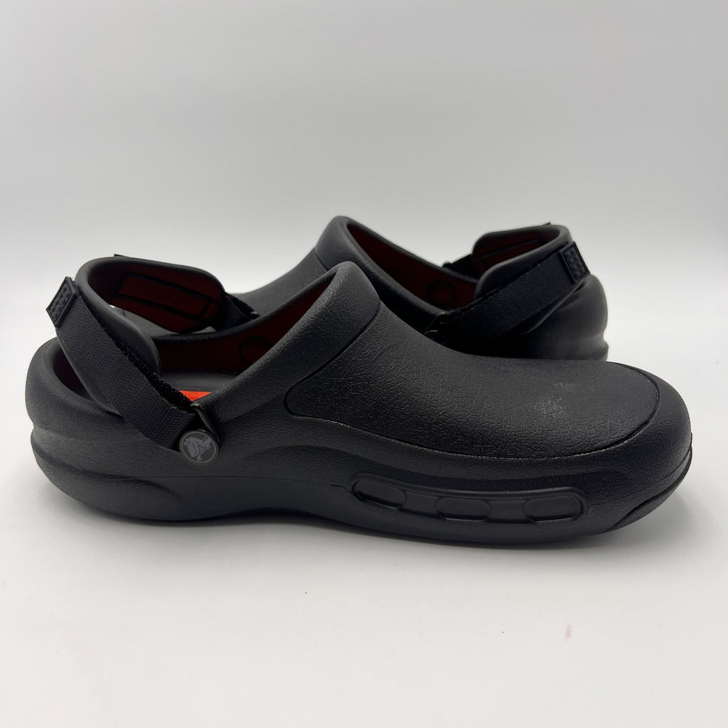 Crocs Bistro Pro Literide Work Clogs Mens 9 Womens 11 Black SR NIB