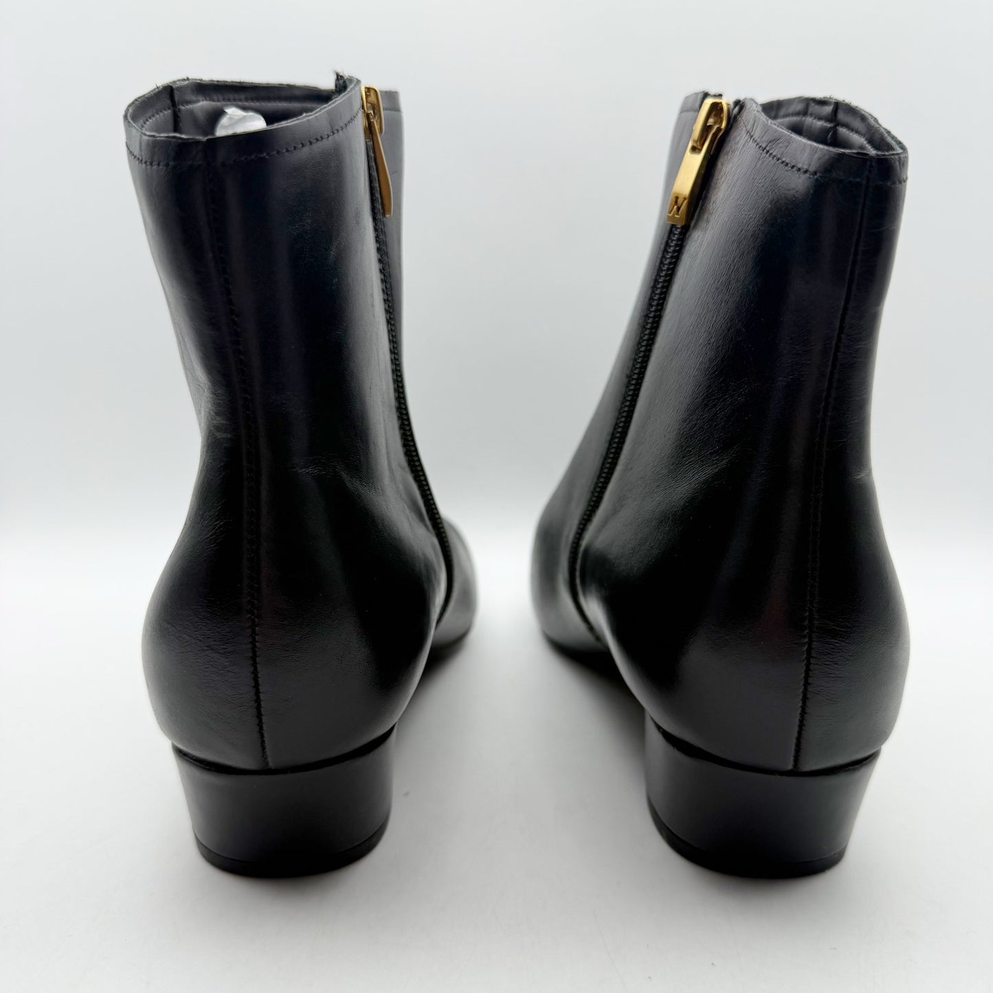 Naturalizer Womens Raffee Ankle Bootie US 11 M EU 42 Black Leather NWOB