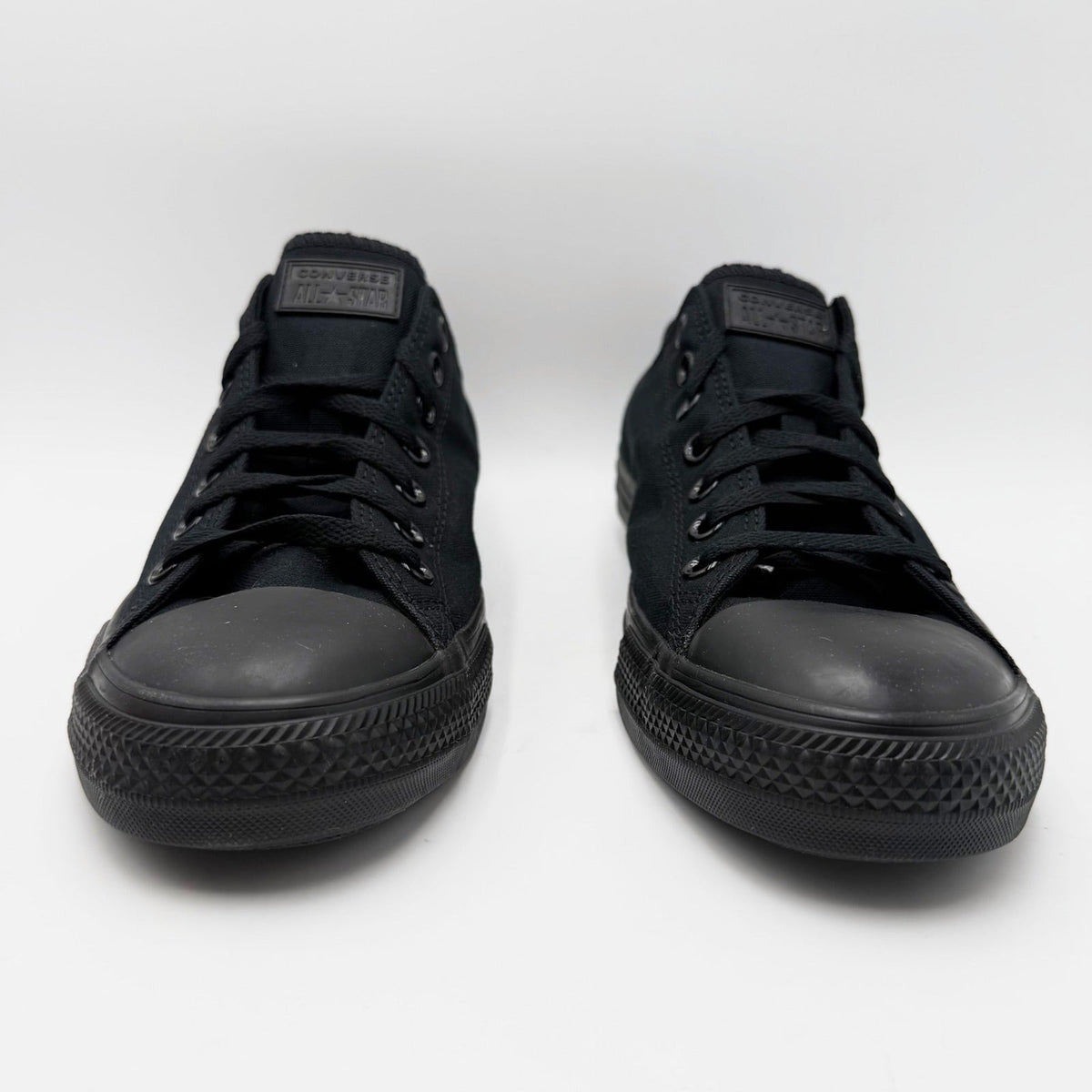 Converse Mens Chuck Taylor All Star Low Sneakers Size 10.5 Black Monochrome NWOB