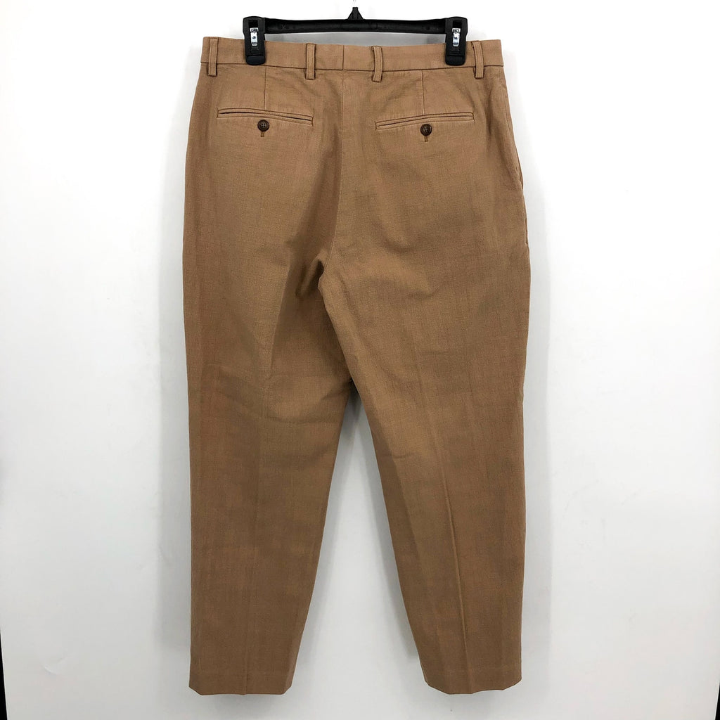 J.Crew Men's Kenmare Relaxed-fit Suit Pants 29x32 Tan Basketweave BM235 NWT