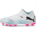 PUMA Kids Future7 Match Firm Artificial Ground Soccer Cleat Size 2 White NWOB