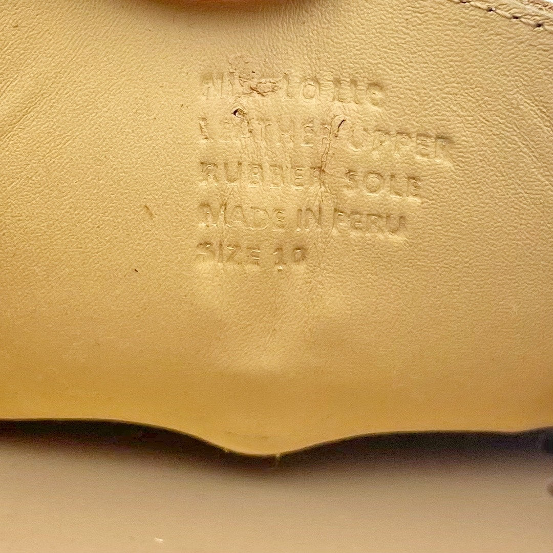 Nisolo Mens Huarache Sandal US 10 EU 43 Brown Leather NWOB