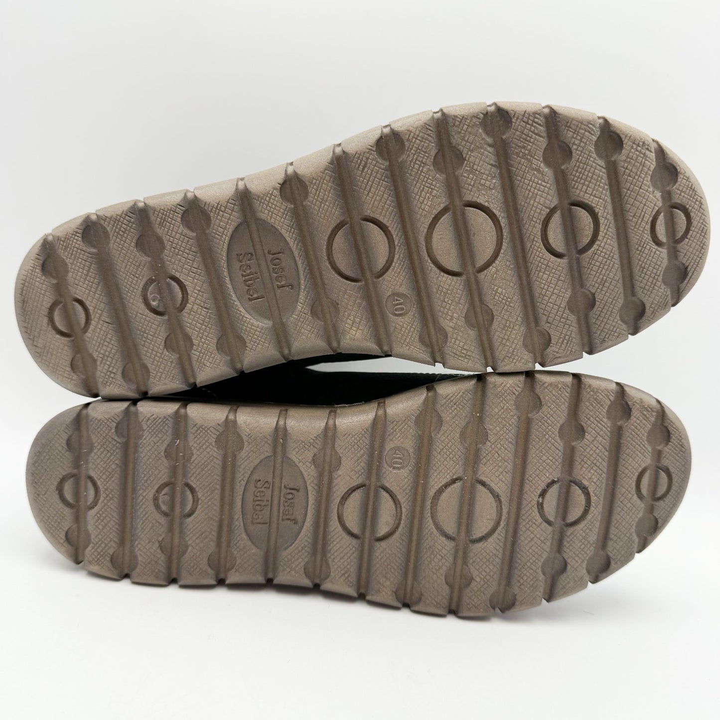 Josef Seibel Womens Steffi 62 Sneaker EU 40 US 9-9.5 Blue Leather Waterproof NIB