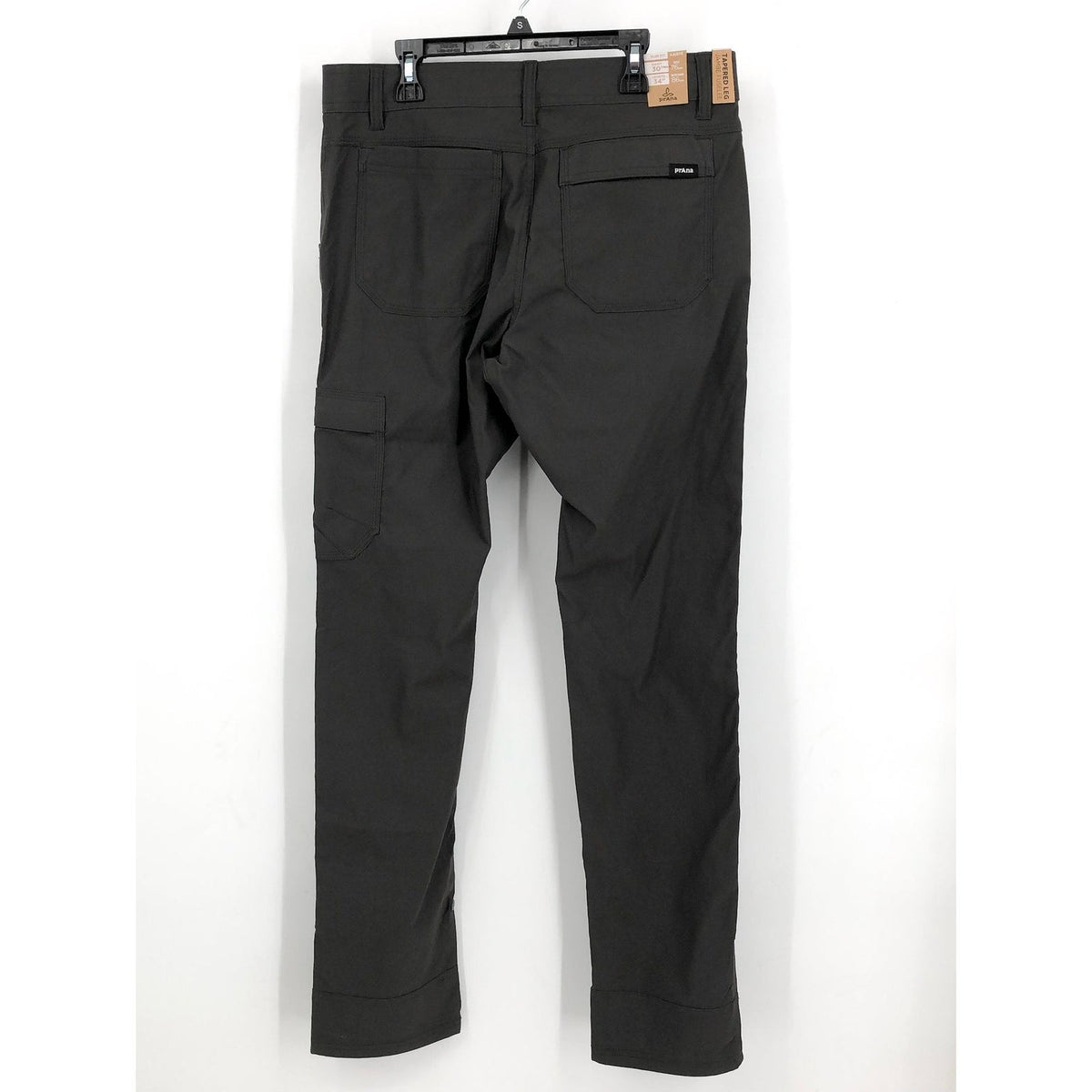 PRANA Men's Stretch Zion Pants II Size 30x34 Gray Slim Fit Water Repellent NWT