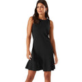 TOMMY BAHAMA Women's Darcy Flounce Dress XS Black Sleeveless NWT