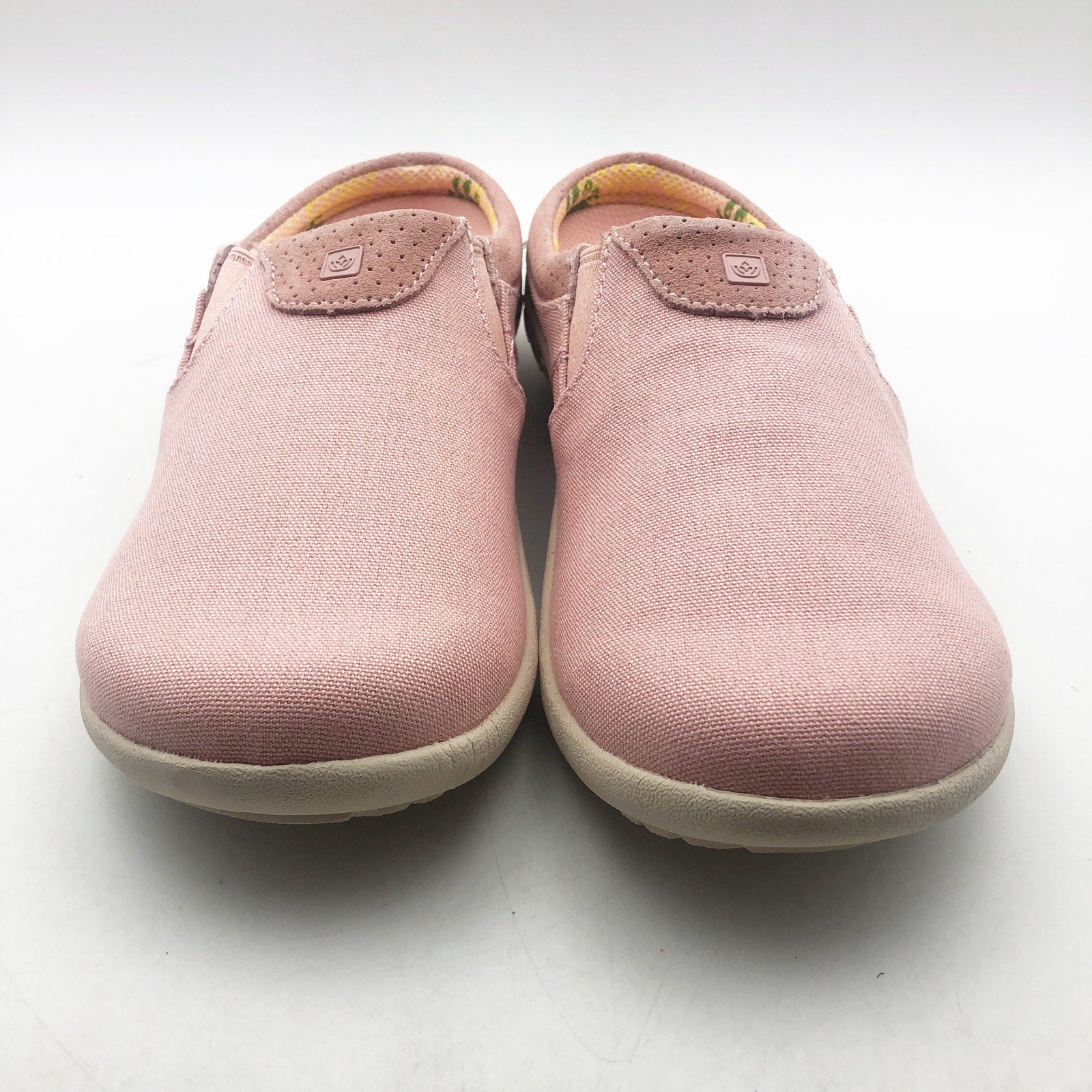 Spenco Womens SIESTA NUEVO Casual Slide US 7.5 Pink Suede Slip On Clogs NIB