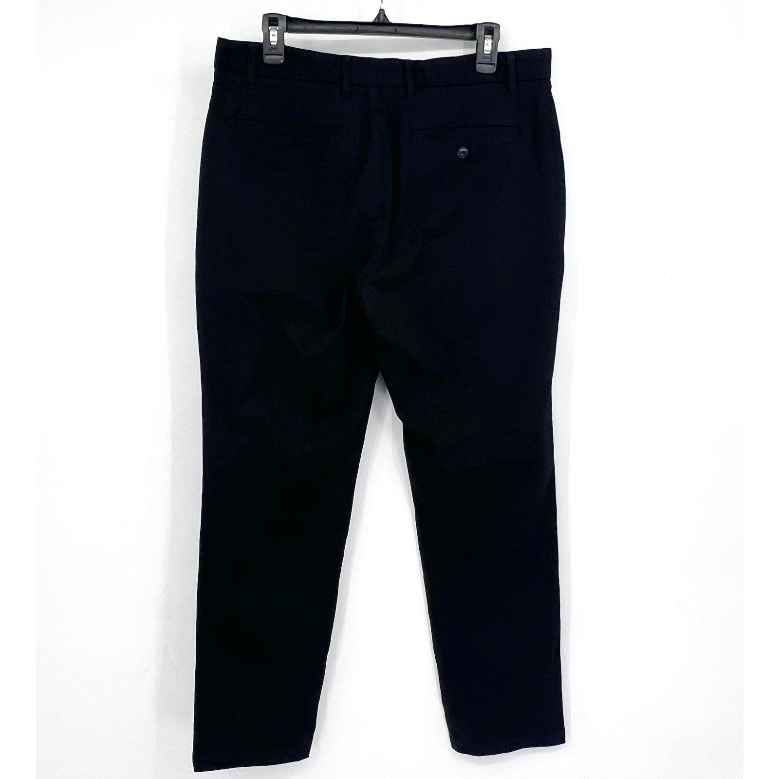 EVERLANE Men's Uniform Performance Chino Pants 31x30 Black Slim Fit NWT