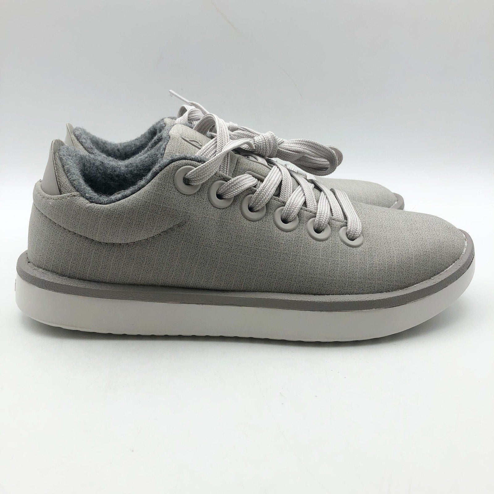 AllBirds Women's Piper Casual Sneakers Size 5 Pewter Grey Merino Wool Woven NIB