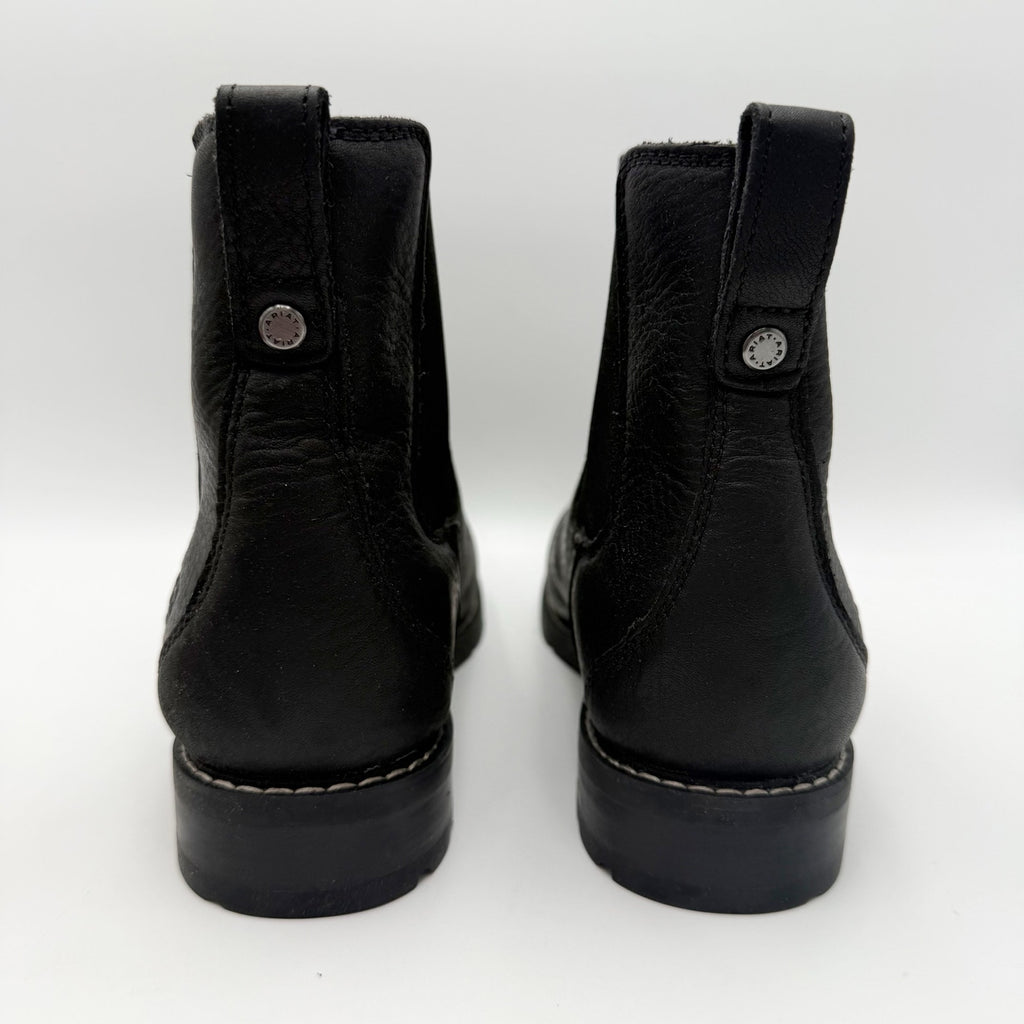 Ariat Womens Wexford Chelsea Boots Size 8.5 B Black Leather Waterproof NWOB
