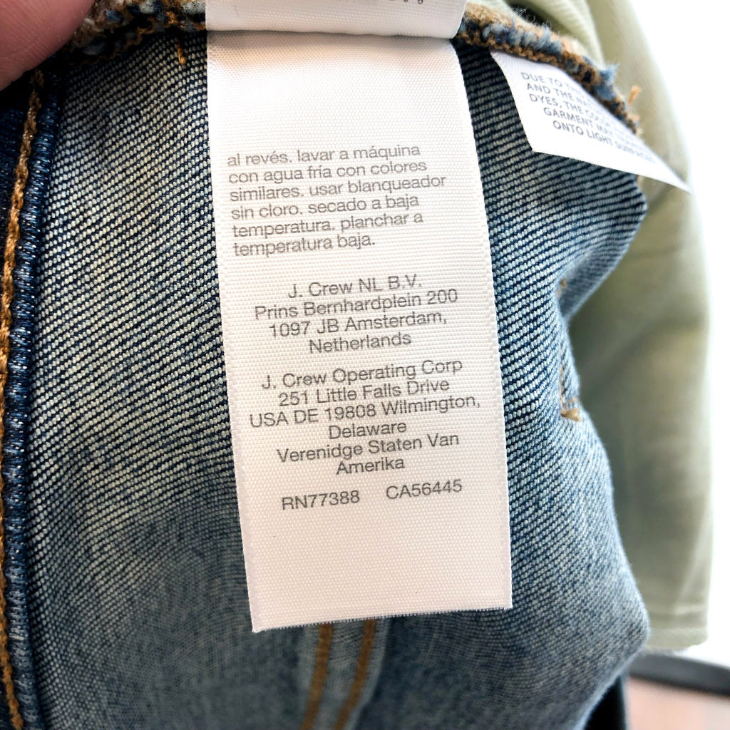 MADEWELL Men's Skinny Jeans 36x34 Blue Leeward Wash COOLMAX Denim MA262 NWT