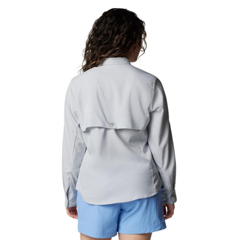 COLUMBIA Women's PFG Tamiami II Long Sleeve Shirt Small Cirrus Grey NWT