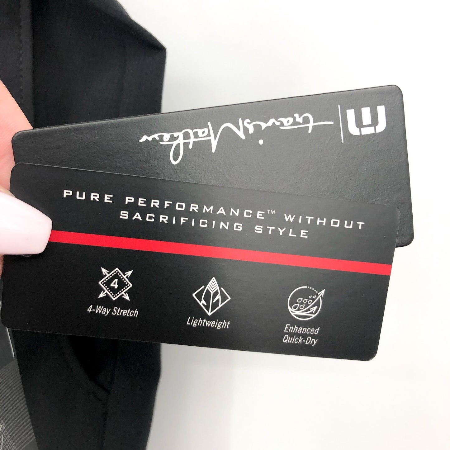 TRAVIS MATHEW Men's Starnes 9" Chino Shorts Size 34 Black Heater Series NWT