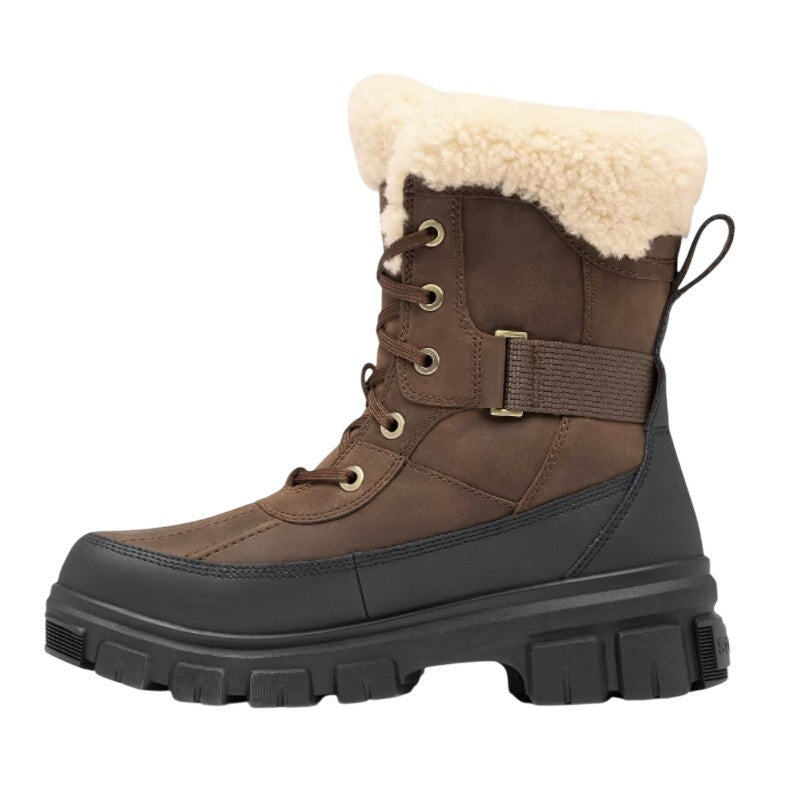 Sorel Womens Tivoli V Parc Winter Boots Size 12 Brown Leather Waterproof NIB