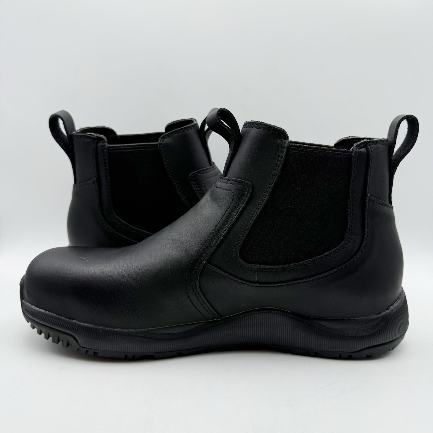 Volcom Mens Street Shield Station Tactical Boots US 11 Wide Black Slip-on CT NIB