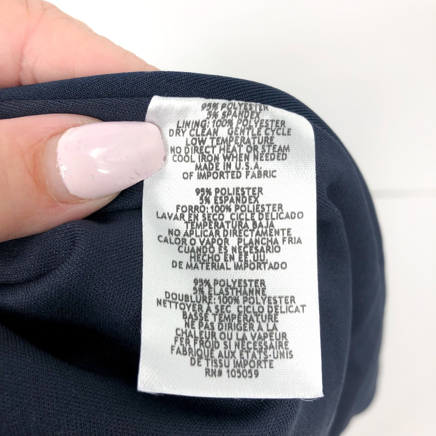 XSCAPE Women's Ruched Scuba Ruffle Gown Size 8 Midnight Blue 3/4 Sleeves NWT