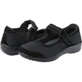 ORTHOFEET Womens Chattanooga Mary Jane Flat US 11 Narrow Black Suede NIB