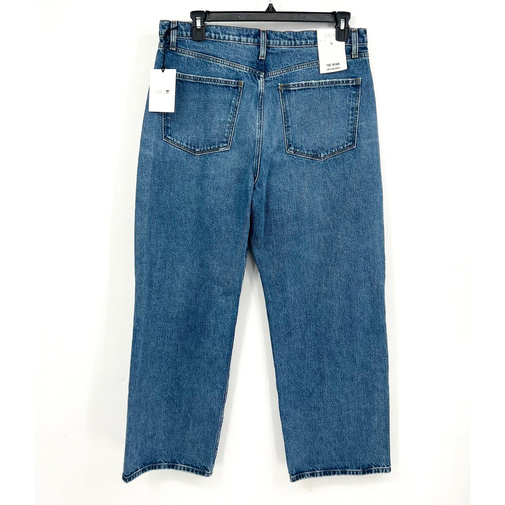 JOE'S JEANS Women's The Ryan Drawcord Jeans Size 32 Blue Impact Wide Leg NWT