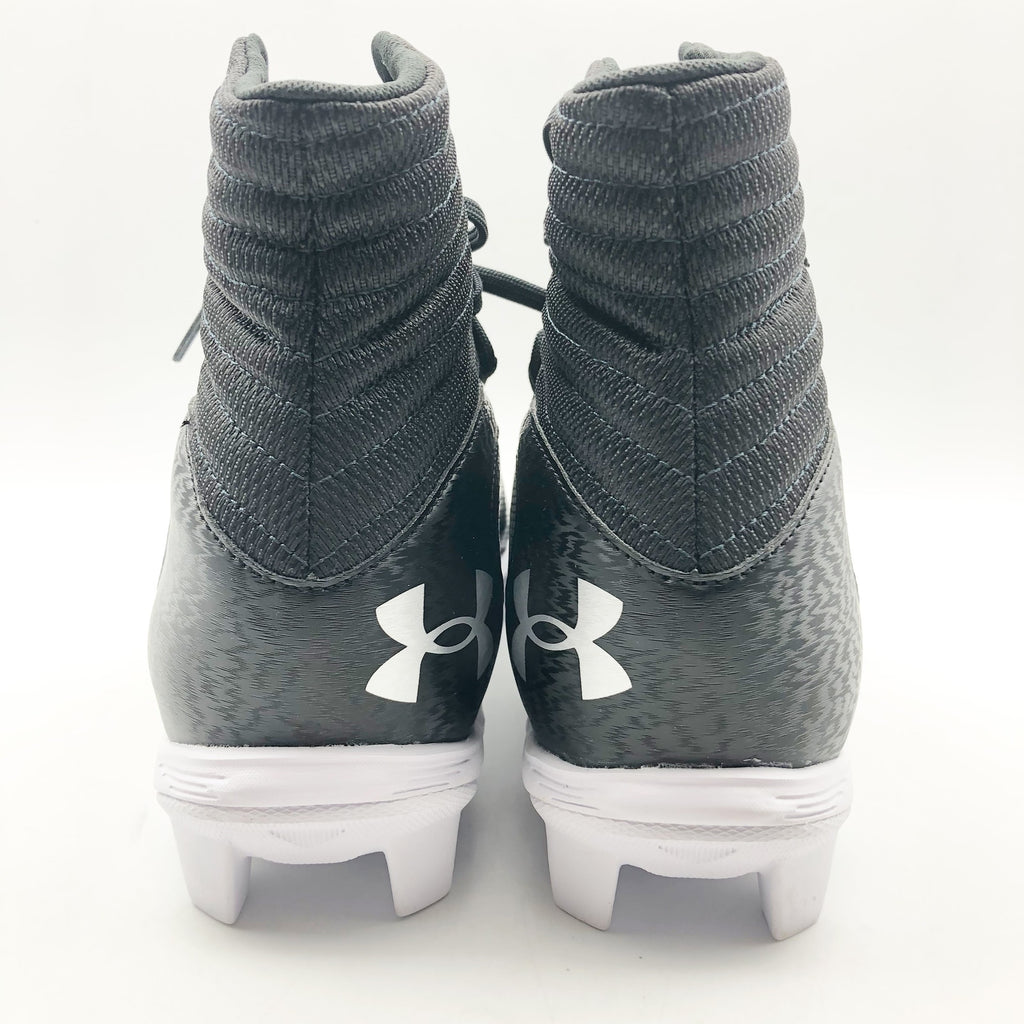 Under Armour Mens Highlight Fran RM 2.0 Football Cleats SIZE 10 Black White NWOB