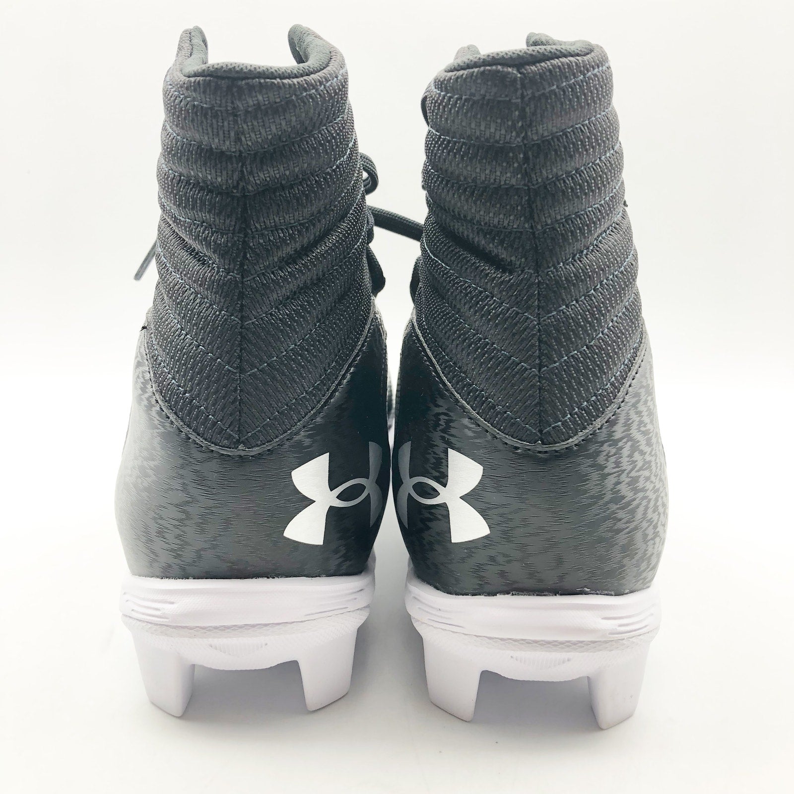 Under Armour Mens Highlight Fran RM 2.0 Football Cleats SIZE 10 Black White NWOB
