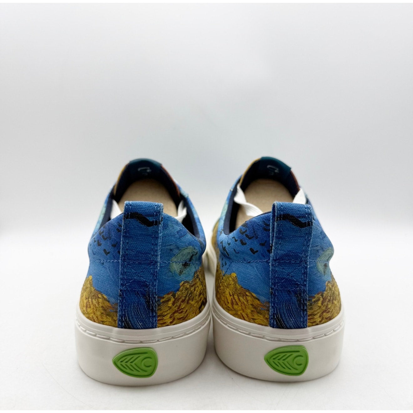 Cariuma X Van Gogh Men's VGM OCA Low Sneaker US 13 Blue Wheatfield Canvas NIB