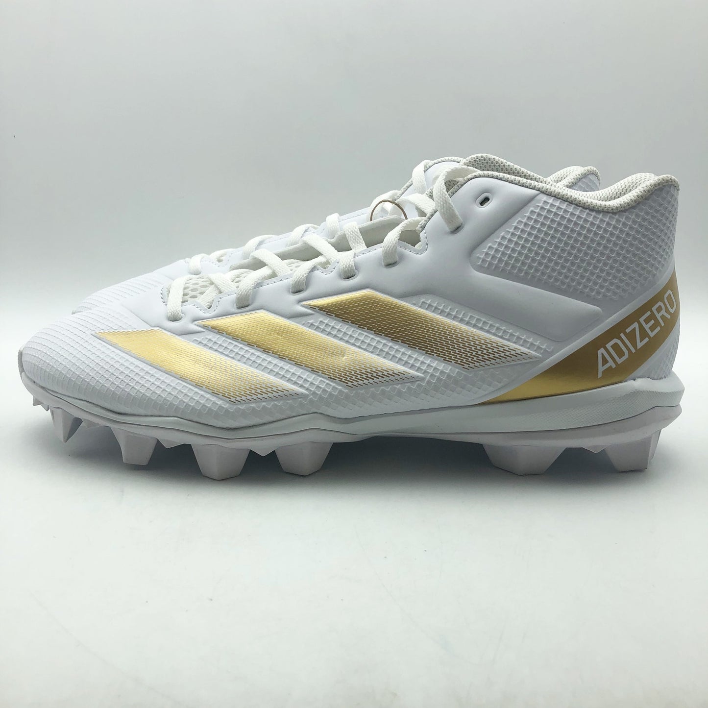 Adidas Mens Adizero Impact 2 Molded Football Cleats Size 11.5 Gold NWOB