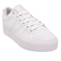 Adidas Womens Bravada 2.0 Skateboard Platform Sneakers US 8.5 White NWT