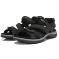 Naturalizer Womens Angeles III Sandals Size 8.5 M EU 38.5 Black Leather NIB