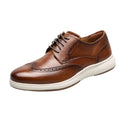 Florsheim Mens Flair Steel Toe Work Oxford Shoes US 10 M Brown Leather NWOB